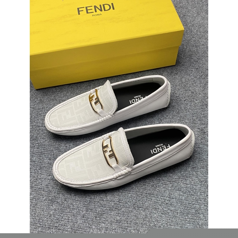 F**di leather shoes